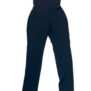 Motherhood Black Straight Leg Pants with Pockets, Tailored Fit, Size XSmall
